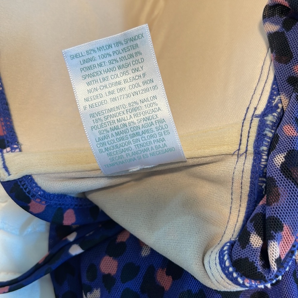 EUC Kona Sol mesh flyaway tankini top - size small - Picture 7 of 8